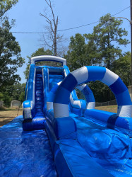 24. 18ft Water Slide & Slip & Slide